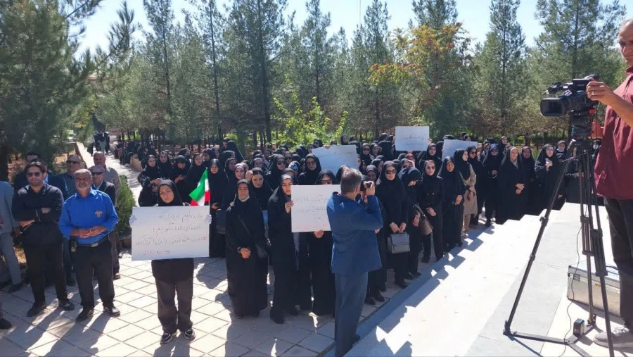 تجمع اعتراضی دانشجویان دانشگاه های استان لرستان در حمله به بیمارستان المعمدانی غزه 2