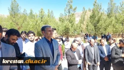 تجمع اعتراضی دانشجویان دانشگاه های استان لرستان در حمله به بیمارستان المعمدانی غزه 2