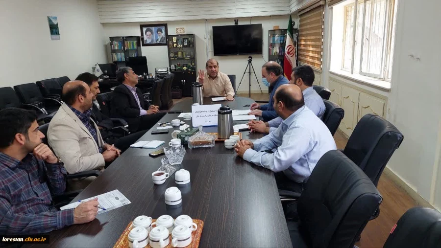 جلسه هماهنگی برگزاری آیین استقبال از نو دانشجو معلمان دانشگاه فرهنگیان لرستان  2