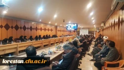 جلسه هم اندیشی اساتید با مسئول نهاد مقام معظم رهبری در دانشگاه فرهنگیان کشور 6