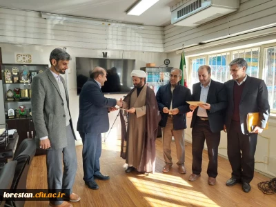 جلسه تودیع و معارفه فرمانده بسیج اساتید دانشگاه فرهنگیان استان لرستان