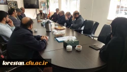 جلسه تودیع و معارفه فرمانده بسیج اساتید دانشگاه فرهنگیان استان لرستان 5