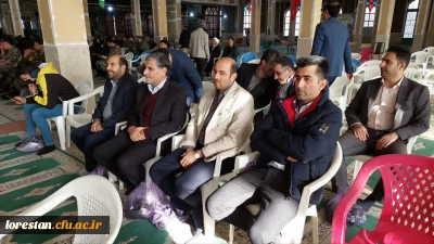 حضور اساتید و کارکنان دانشگاه فرهنگیان لرستان در مراسم بزرگداشت چهارمین سالگرد شهادت 