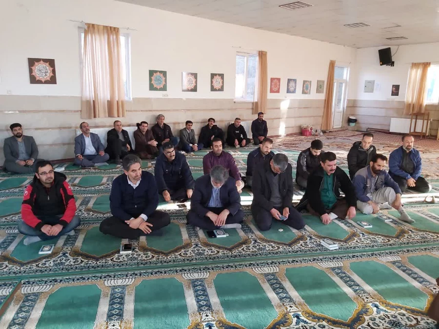 برپایی مراسم زیارت عاشورا در مرکز شهید میر شاکی الیگورز 3