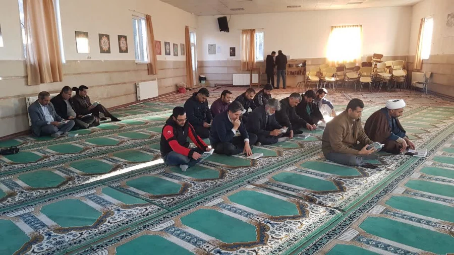 برپایی مراسم زیارت عاشورا در مرکز شهید میر شاکی الیگورز 5