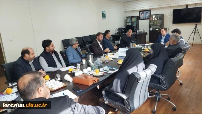 جلسه شناسایی مدارس نوآور و پیشرو با مسئولین آموزش و پرورش استان لرستان