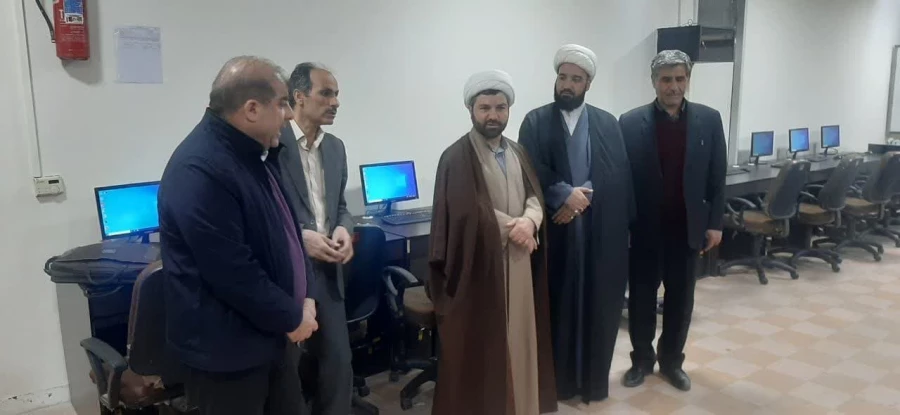 آیین افتتاحیه سایت رایانه در پردیس علامه طباطبایی لرستان  6