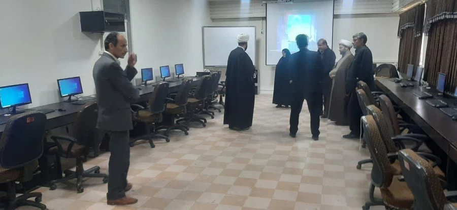 آیین افتتاحیه سایت رایانه در پردیس علامه طباطبایی لرستان  7