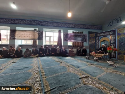   برپایی مجلس ترحیم و یادبود کربلایی جان محمد گراوند پدر حجت الاسلام والمسلمین هادی گراوند مسئول نهاد نمایندگی مقام معظم رهبری در دانشگاه فرهنگیان لرستان