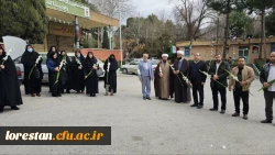 آیین غبار روبی مزار شهداء و شهیدای گمنام  در ایام الله دهه فجر انقلاب اسلامی 2