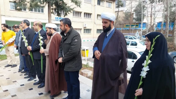 آیین غبار روبی مزار شهداء و شهیدای گمنام  در ایام الله دهه فجر انقلاب اسلامی 6