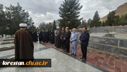 آیین غبار روبی مزار شهداء و شهیدای گمنام  در ایام الله دهه فجر انقلاب اسلامی 10