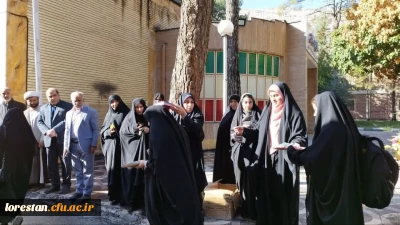 اعزام دانشجویان پردیس آیت الله کمالوند به مناطق جنگی (راهیان نور)  