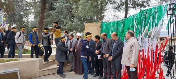 بدرقه دانشجو معلمان پسر دانشگاه فرهنگیان استان لرستان 2