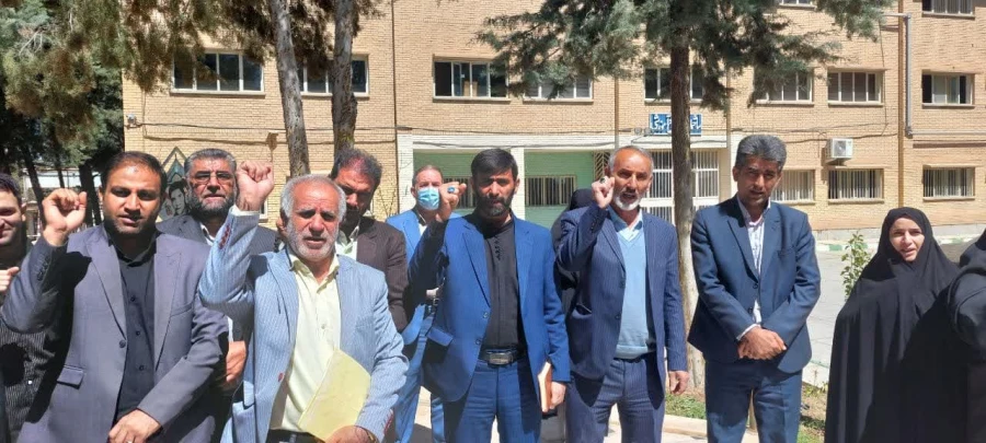 تجمع دانشگاهیان ،دانشگاه فرهنگیان لرستان در محکومیت حمله به کنسولگری ایران در سوریه 8