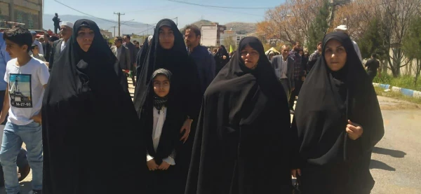 شرکت دانشگاهیان دانشگاه فرهنگیان لرستان در راهپیمایی روز قدس 3