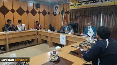 جلسه کارگاه توانمندسازی یازدهمین جشنواره الگوی برتر تدریس دانشگاه فرهنگیان لرستان 