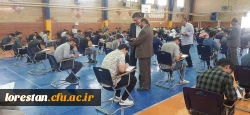 بازدید مسئولین دانشگاه فرهنگیان لرستان از روند برگزاری امتحانات نیم سال دوم تحصیلی دانشجو معلمان  5