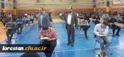 بازدید مسئولین دانشگاه فرهنگیان لرستان از روند برگزاری امتحانات نیم سال دوم تحصیلی دانشجو معلمان  6