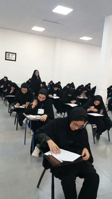 بازدید مسئولین دانشگاه فرهنگیان لرستان از روند برگزاری امتحانات نیم سال دوم تحصیلی دانشجو معلمان  8