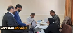 بازدید سرپرست دانشگاه فرهنگیان استان لرستان از آغاز فرایند ارزیابی تکمیلی داوطلبان آزمون اختصاصی ورودی ۱۴۰۳ 2