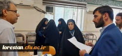 بازدید سرپرست دانشگاه فرهنگیان استان لرستان از آغاز فرایند ارزیابی تکمیلی داوطلبان آزمون اختصاصی ورودی ۱۴۰۳ 4