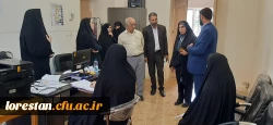 بازدید سرپرست دانشگاه فرهنگیان استان لرستان از آغاز فرایند ارزیابی تکمیلی داوطلبان آزمون اختصاصی ورودی ۱۴۰۳ 5