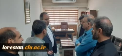 بازدید نماینده مرکز برنامه ریزی و توسعه منابع انسانی وزارت آموزش و پرورش از روند ارزیابی تکمیلی داوطلبان ورود به دانشگاه فرهنگیان لرستان  3