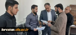 بازدید نماینده مرکز برنامه ریزی و توسعه منابع انسانی وزارت آموزش و پرورش از روند ارزیابی تکمیلی داوطلبان ورود به دانشگاه فرهنگیان لرستان  4