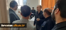 بازدید نماینده مرکز برنامه ریزی و توسعه منابع انسانی وزارت آموزش و پرورش از روند ارزیابی تکمیلی داوطلبان ورود به دانشگاه فرهنگیان لرستان  6