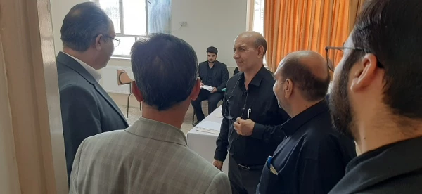 بازدید نماینده مرکز برنامه ریزی و توسعه منابع انسانی وزارت آموزش و پرورش از روند ارزیابی تکمیلی داوطلبان ورود به دانشگاه فرهنگیان لرستان  6