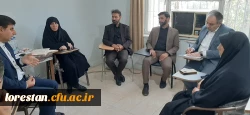 بازدید نماینده مرکز برنامه ریزی و توسعه منابع انسانی وزارت آموزش و پرورش از روند ارزیابی تکمیلی داوطلبان ورود به دانشگاه فرهنگیان لرستان  9