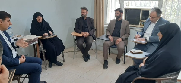 بازدید نماینده مرکز برنامه ریزی و توسعه منابع انسانی وزارت آموزش و پرورش از روند ارزیابی تکمیلی داوطلبان ورود به دانشگاه فرهنگیان لرستان  9