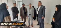بازدید نماینده مرکز برنامه ریزی و توسعه منابع انسانی وزارت آموزش و پرورش از روند ارزیابی تکمیلی داوطلبان ورود به دانشگاه فرهنگیان لرستان  11