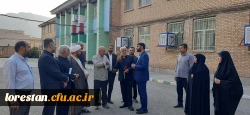 بازدید استاندار لرستان از دانشگاه فرهنگیان استان 6