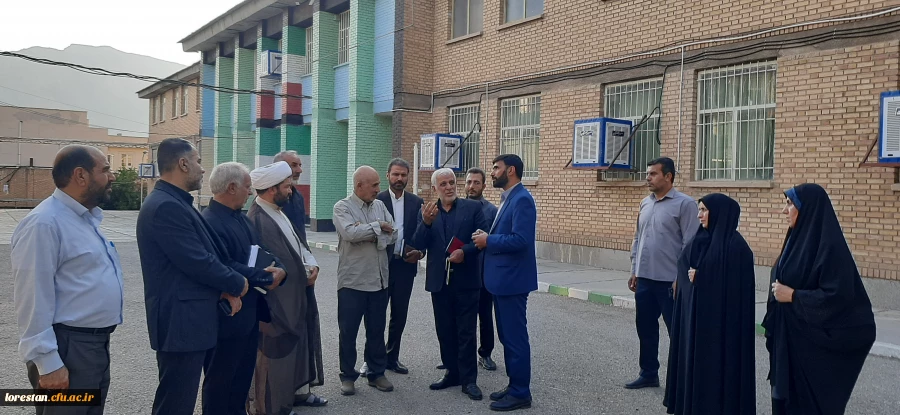 بازدید استاندار لرستان از دانشگاه فرهنگیان استان 6