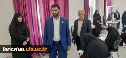 بازدیدسرپرست دانشگاه فرهنگیان لرستان از روند آزمون جامع (اصلح) مهارت آموزان  2