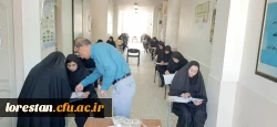 بازدیدسرپرست دانشگاه فرهنگیان لرستان از روند آزمون جامع (اصلح) مهارت آموزان  2