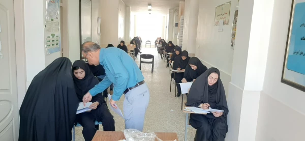 بازدیدسرپرست دانشگاه فرهنگیان لرستان از روند آزمون جامع (اصلح) مهارت آموزان  2