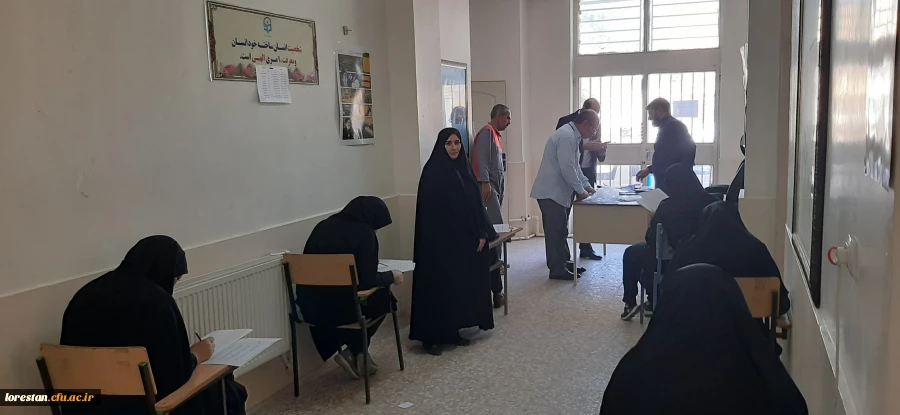 بازدیدسرپرست دانشگاه فرهنگیان لرستان از روند آزمون جامع (اصلح) مهارت آموزان  6