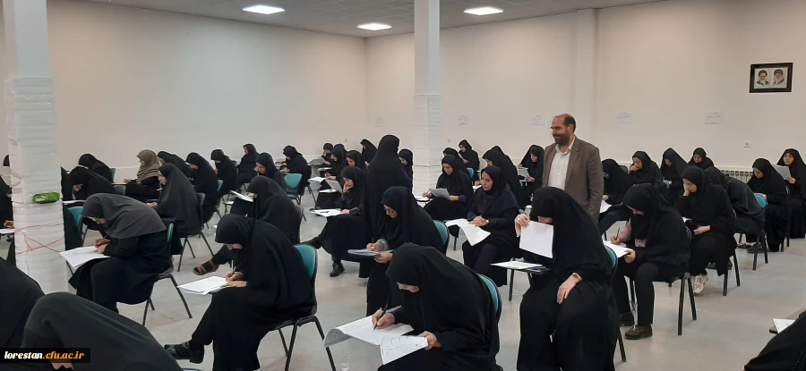 بازدیدسرپرست دانشگاه فرهنگیان لرستان از روند آزمون جامع (اصلح) مهارت آموزان  7