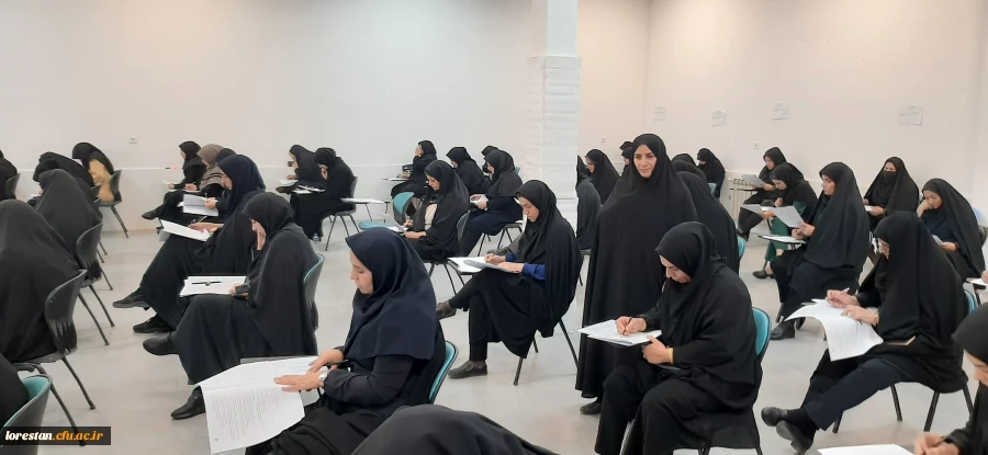 بازدیدسرپرست دانشگاه فرهنگیان لرستان از روند آزمون جامع (اصلح) مهارت آموزان  8