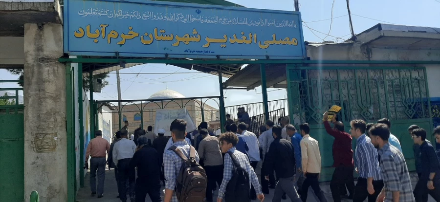 تجمع و راهپیمایی اساتید،کارکنان و دانشجو معلمان دانشگاه فرهنگیان لرستان به شهادت سیدحسن نصرالله برگزار شد 6