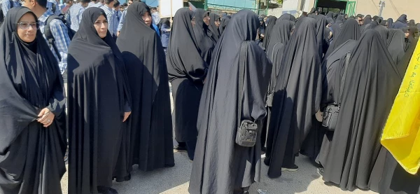 تجمع و راهپیمایی اساتید،کارکنان و دانشجو معلمان دانشگاه فرهنگیان لرستان به شهادت سیدحسن نصرالله برگزار شد 8