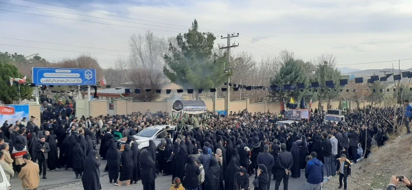 مراسم تشییع و تدفین شهید گمنام در دانشگاه فرهنگیان مرکز آموزش عالی شهید میرشاکی الیگودرز انجام شد  2