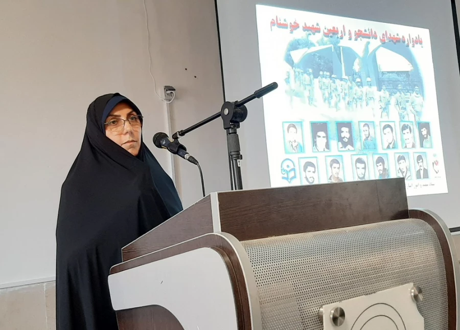 مراسم یاد بود و اربعین شهید گمنام در مرکز شهید میر شاکی الیگودرز 3