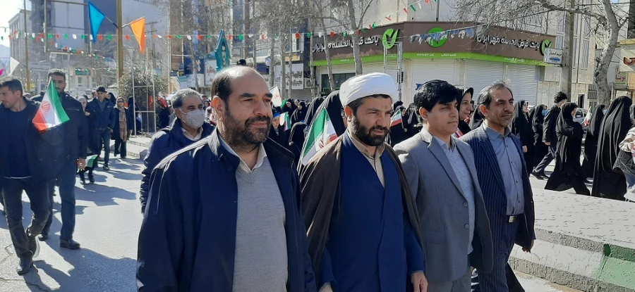 حضور پرشور دانشگاه فرهنگیان لرستان در راهپیمایی ۲۲ بهمن  1403 8