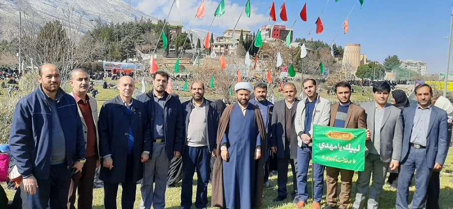 حضور پرشور دانشگاه فرهنگیان لرستان در راهپیمایی ۲۲ بهمن  1403 9