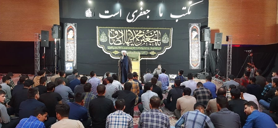 اجتماع معنوی سوگواران صادق آل محمد (علیه السلام) در دانشگاه فرهنگیان لرستان 4