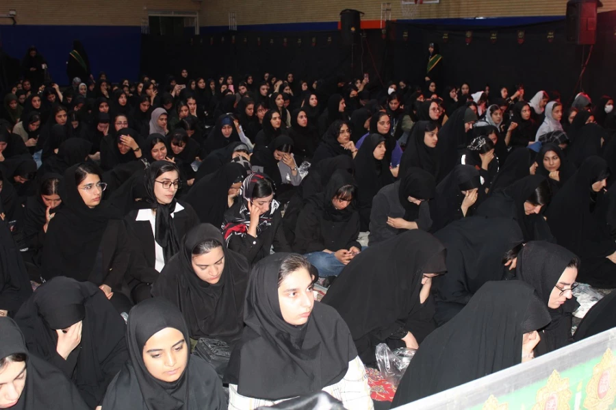 اجتماع معنوی سوگواران صادق آل محمد (علیه السلام) در دانشگاه فرهنگیان لرستان 13